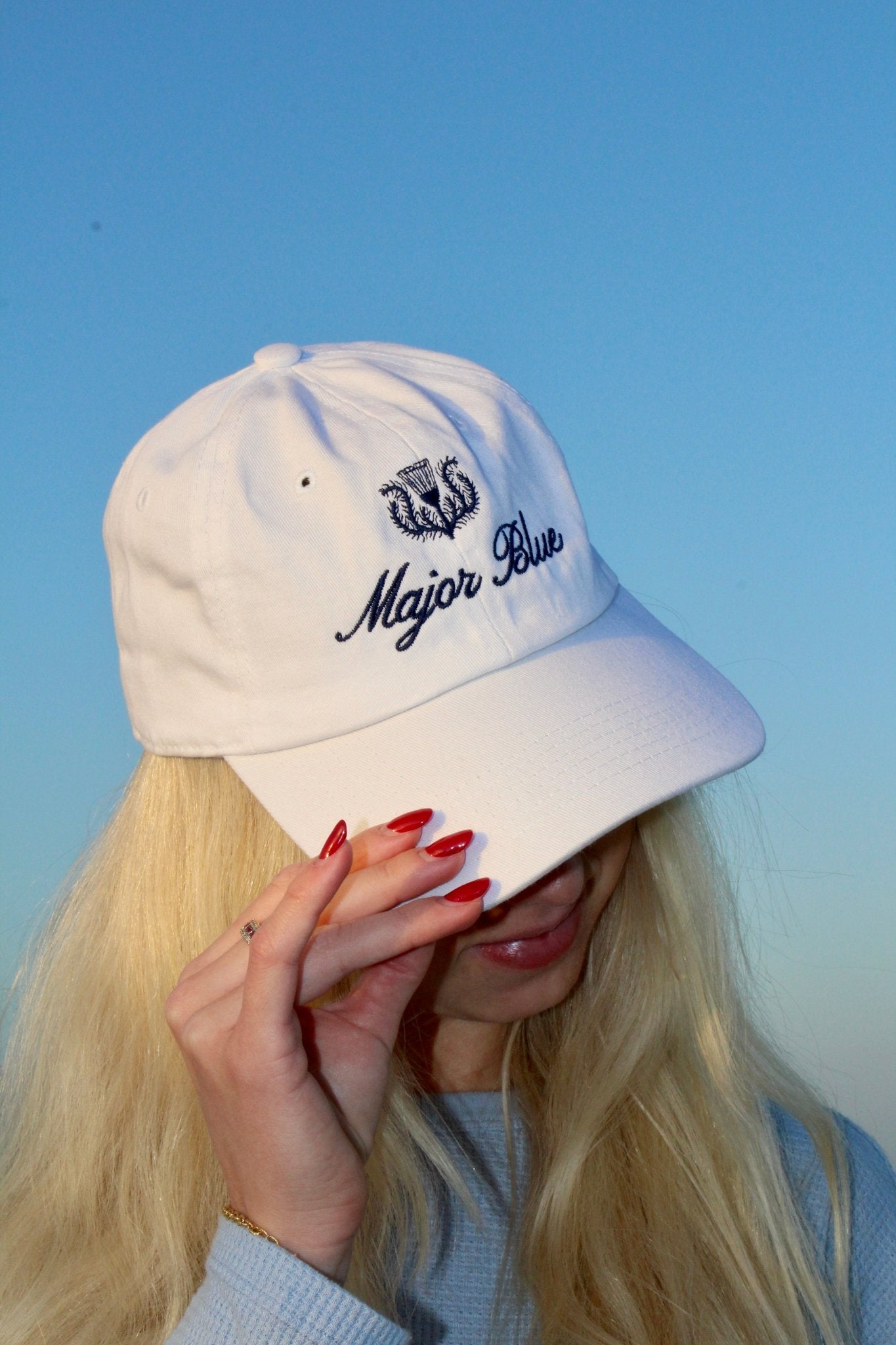 Major Blue Brand Hat - Major Blue